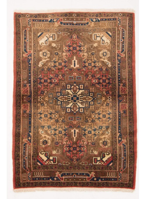 Hand-made persian traditional village carpet Hamadan ca. 110x160cm 100% wool Iran