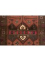 Hand-made persian traditional village carpet Hamadan ca. 100x150cm 100% wool Iran