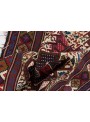 Hand-woven persian luxury carpet Sumakh flat woven ca. 115x200cm wool and silk Iran runner