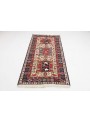 Hand-woven persian luxury carpet Sumakh flat woven ca. 110x200cm wool and silk Iran runner