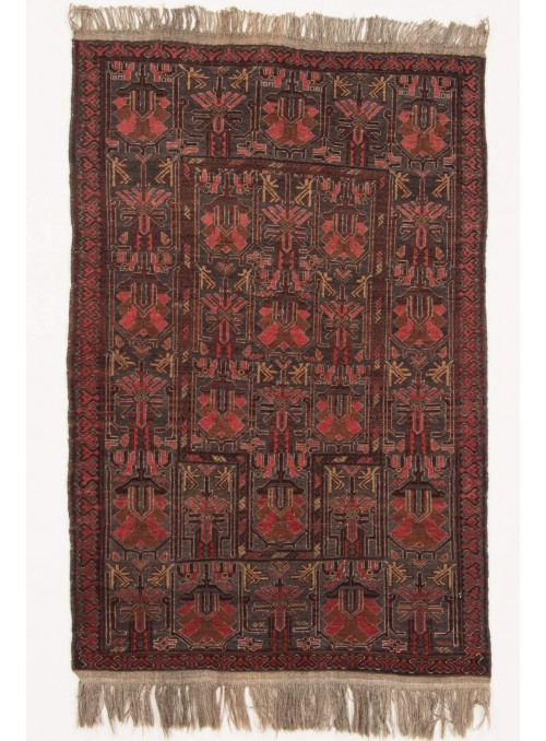 Ręcznie tkany dywan Afganistan Mauri antyk ok 106x143cm 100% wełna