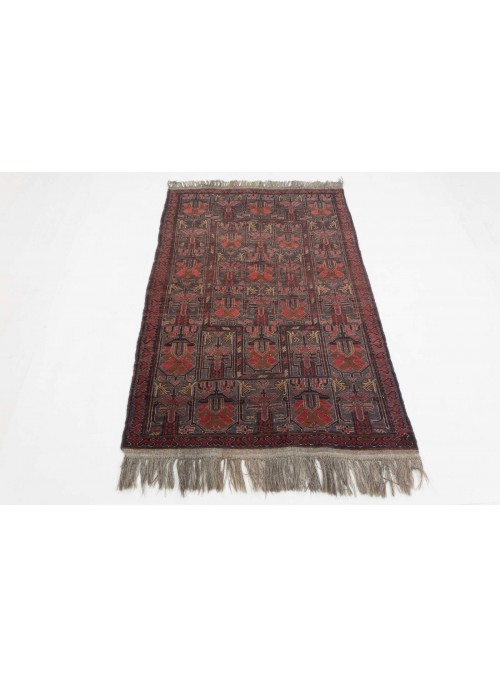 Ręcznie tkany dywan Afganistan Mauri antyk ok 106x143cm 100% wełna