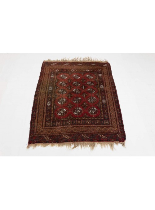 Ręcznie tkany dywan Afganistan Mauri antyk ok 120x140cm 100% wełna