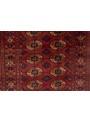 Luxus Turkmenistan Buchara Teppich ca. 80x120cm 100% Schurwolle rot