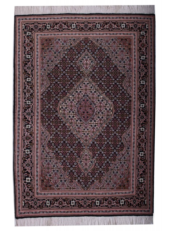 Handmade Carpet Iran Tabriz Mahi 40raj Czarny 100x150cm Wool