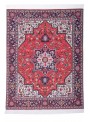 Ręcznie tkany dywan Tebriz 40Raj Iran wełna 150x200cm klasyczny czerwony