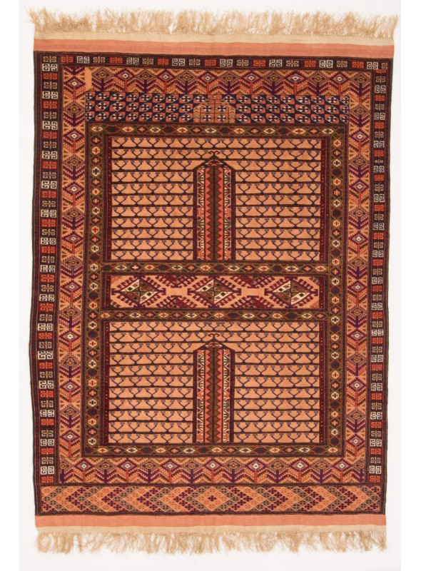 Ręcznie tkany dywan Afganistan Mauri Kabul ok 120x150cm wełna i jedwab