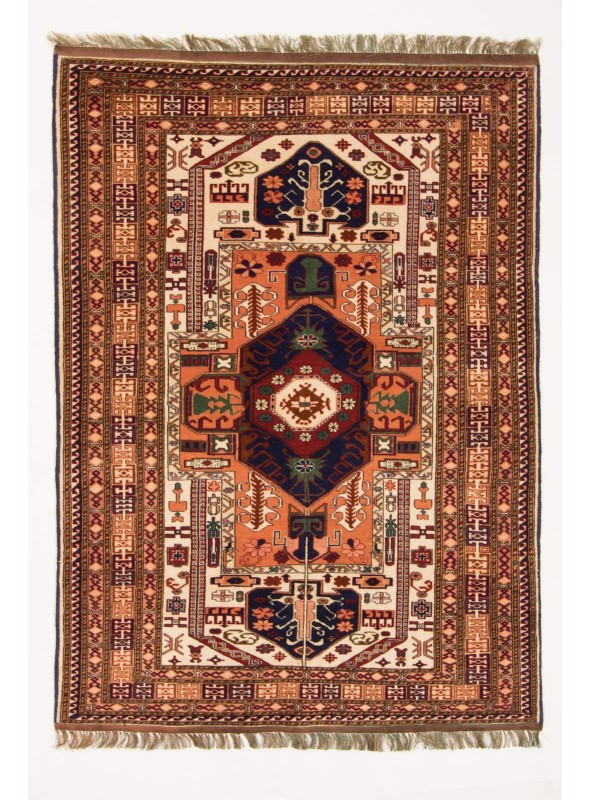 Ręcznie tkany dywan Afganistan Mauri Kabul ok 110x160cm wełna i jedwab