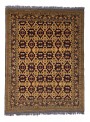 Hand-made luxury carpet Afghanistan Khal Mohammadi ca 150x200cm wool and silk