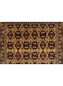 Ręcznie tkany dywan Afganistan Khal Mohammadi ok 150x200cm wełna i jedwab