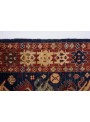 Hand-made geometric carpet Afghanistan Chobi Ziegler ca. 80x115cm highland wool