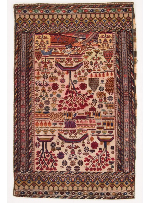 Teppich Toschak  169x107 cm - Afghanistan - Schurwolle