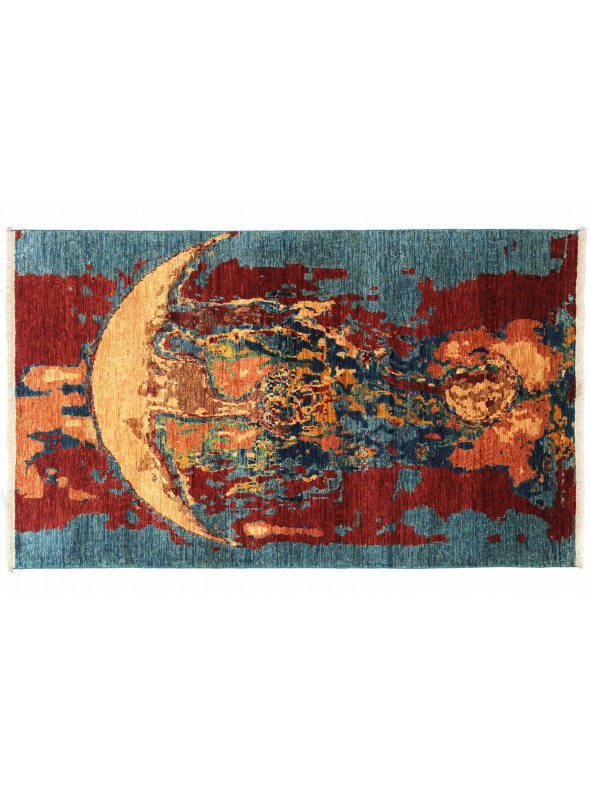 Carpet Ziegler Ariana Red 120x180 cm Afghanistan - 100% Highland wool