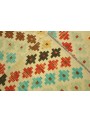 Dywan Kilim Maimana Kolorowy 150x210 cm Afganistan - 100% Wełna owcza