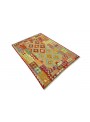 Carpet Kielim Maimana Colorful 140x190 cm Afghanistan - 100% Wool