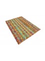 Carpet Kielim Maimana Colorful 160x200 cm Afghanistan - 100% Wool