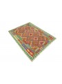 Carpet Kielim Maimana Colorful 160x190 cm Afghanistan - 100% Wool