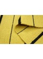 Dywan Wytrzymały Żółty 70x140 cm Indie - Wełna, bawełna