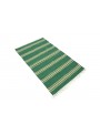 Dywan Wytrzymały Zielony 120x180 cm Indie - Wełna, bawełna