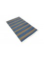 Carpet Durable Blue 90x160 cm India - Wool, Cotton