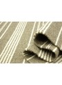 Dywan Wytrzymały Szary 80x250 cm Indie - Wełna, bawełna