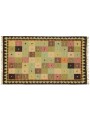 Carpet Durable Brown 70x140 cm India - Wool, Cotton