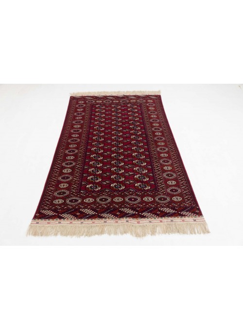 Teppich Buchara Beige 130x180 cm Turkmenistan - 100% Schurwolle