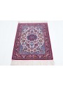 Teppich Esfahan Mehrfarbig 70x100 cm Iran - 100% Schurwolle