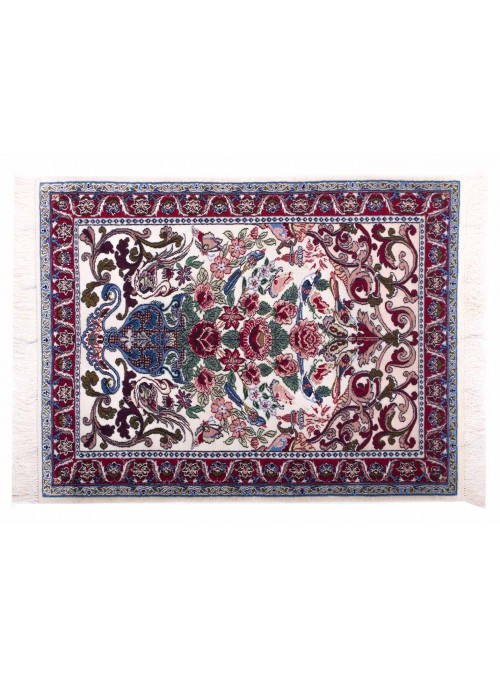 Teppich Esfahan Mehrfarbig 70x90 cm Iran - 100% Schurwolle