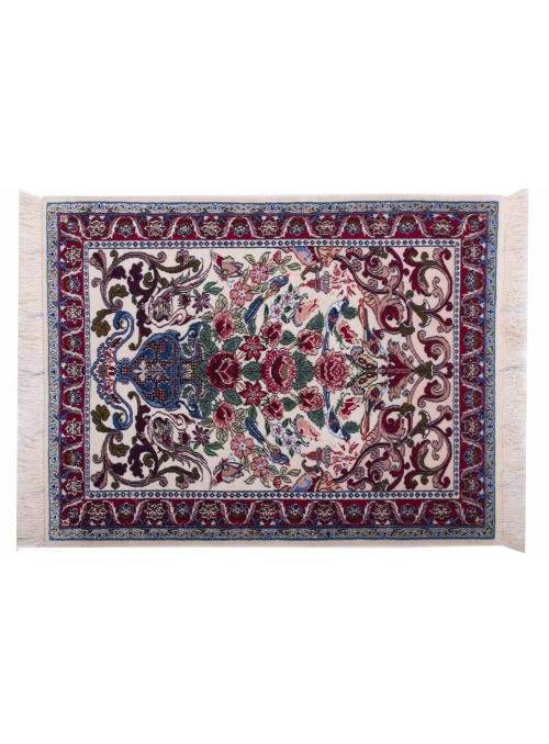 Teppich Esfahan Mehrfarbig 70x90 cm Iran - 100% Schurwolle
