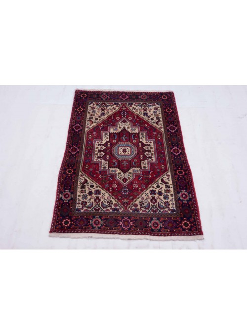 Teppich Qultug Rot 80x120 cm Iran - 100% Schurwolle