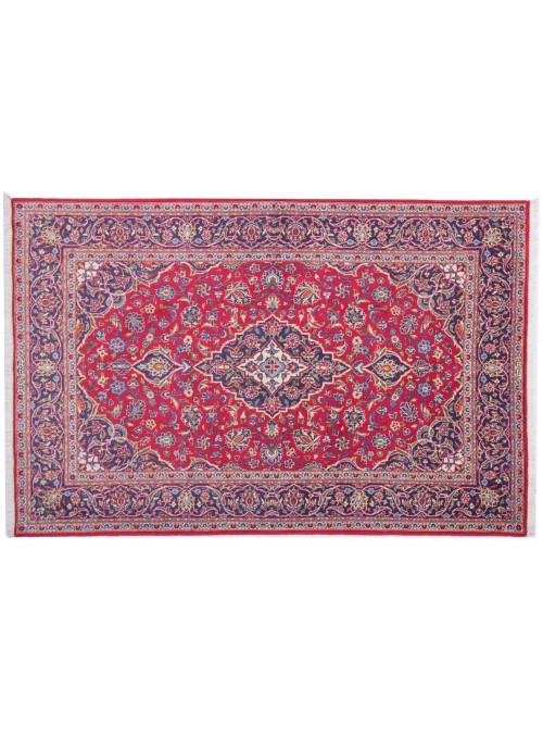 Carpet Keshan Antique Red 140x210 cm Iran - 100% Wool