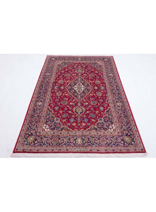 Carpet Keshan Antique Red 140x210 cm Iran - 100% Wool