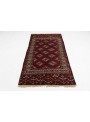 Carpet Yamut Red 120x200 cm Turkmenistan - Sheep wool