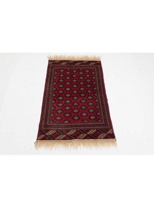 Carpet Buchara Red 80x130 cm Turkmenistan - 100% Wool