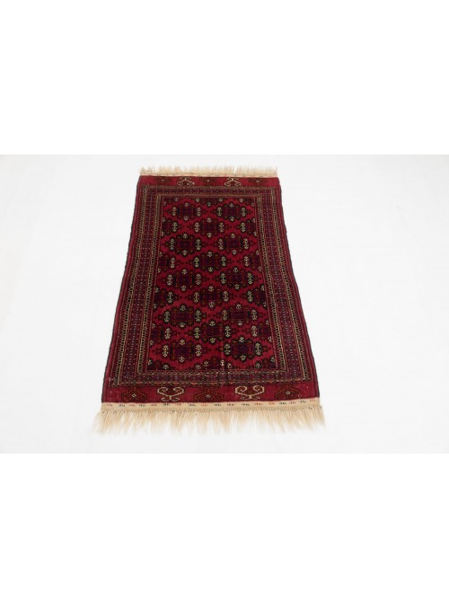 Carpet Buchara Red 90x120 cm Turkmenistan - 100% Wool