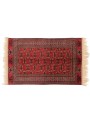 Carpet Yamut Red 130x180 cm Turkmenistan - Sheep wool