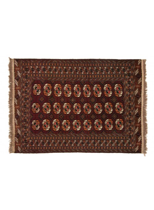 Carpet Buchara Red 130x180 cm Turkmenistan - 100% Wool