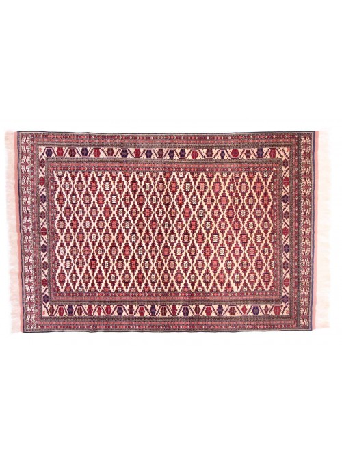 Carpet Mauri Kabul Brown 190x280 cm Afghanistan - Wool and natural silk