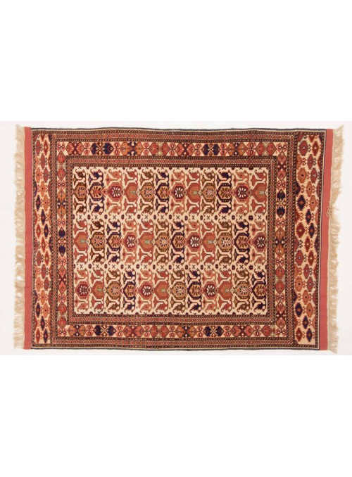 Carpet Mauri Kabul Gold 120x160 cm Afghanistan - Wool and natural silk