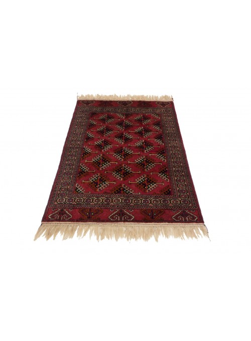Carpet Buchara Red 100x150 cm Turkmenistan - 100% Wool