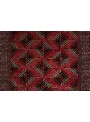 Carpet Buchara Red 100x150 cm Turkmenistan - 100% Wool