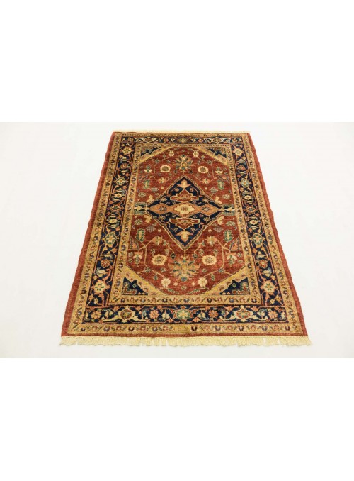 Teppich Chobi Rot 120x170 cm Afghanistan - 100% Hochlandschurwolle