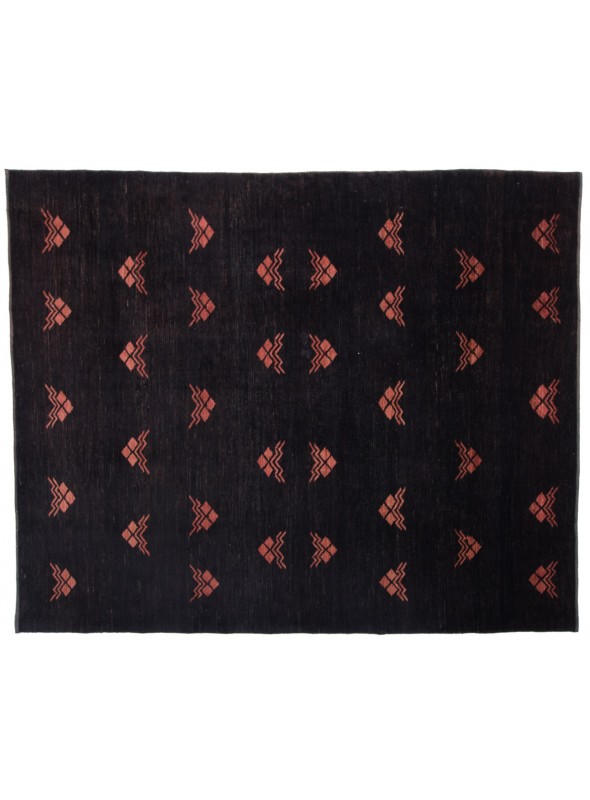 Carpet Chobi Black 220x270 cm Afghanistan - 100% Highland wool