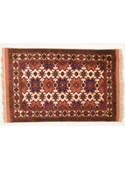 Carpet Mauri Kabul Red 110x170 cm Afghanistan - Wool and natural silk
