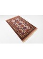 Carpet Mauri Kabul Red 110x170 cm Afghanistan - Wool and natural silk