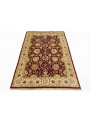 Teppich Chobi Beige 130x180 cm Afghanistan - 100% Hochlandschurwolle
