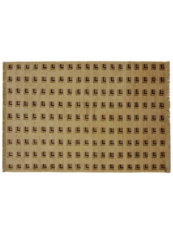 Carpet Chobi modern Beige 120x170 cm Afghanistan - 100% Wool