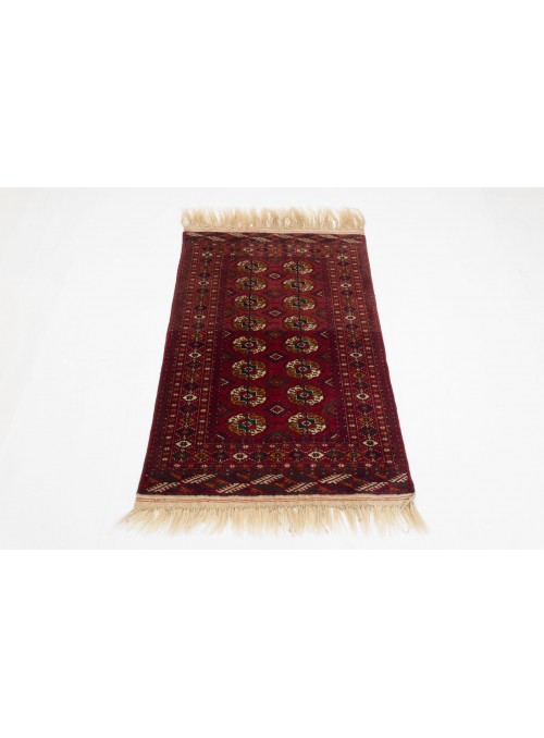 Teppich Buchara Beige 80x120 cm Turkmenistan - 100% Schurwolle