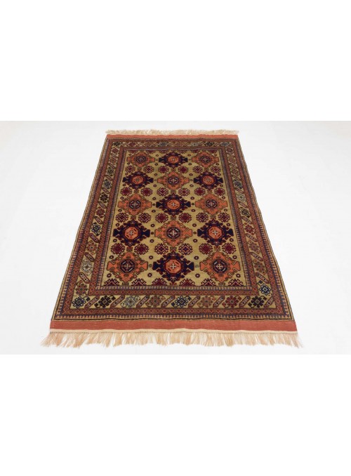 Carpet Mauri Kabul Gold 110x160 cm Afghanistan - Wool and natural silk